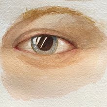 Eye for portrait course. Pintura projeto de Buffy Weiss - 23.12.2022
