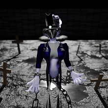 Dark Ghost. Un progetto di 3D, Modellazione 3D, Character design 3D, Progettazione 3D e Character design di Leonardo Augusto - 25.11.2022