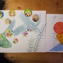 Mon projet du cours : Croquis créatifs à l'aquarelle pour débutants. Traditional illustration, Sketching, Creativit, Drawing, Watercolor Painting, and Sketchbook project by ju_michaud_88 - 12.24.2022