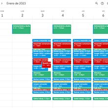 Mi proyecto del curso: Organización de agenda: gestiona tu tiempo y energía. Un progetto di Consulenza creativa, Gestione progetti di design, Marketing, Management e produttività di Diego Valdés Díaz - 24.12.2022