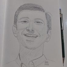 Mi proyecto del curso: Cuaderno de retratos a línea con grafito. Sketching, Drawing, Portrait Drawing, and Sketchbook project by Ale - 12.24.2022