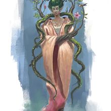 TEGN DTIYS Celestial Grower. Un progetto di Illustrazione tradizionale di Antonio Pani - 24.12.2022