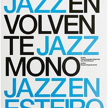 Propuesta cartel Jazz Nigrán 2014. Graphic Design project by Arquitectura Proba - 12.24.2022