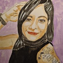 Mi proyecto del curso: Retrato en acuarela a partir de una fotografía. Un progetto di Illustrazione tradizionale, Pittura ad acquerello e Disegno di ritratti di Cesar Ramirez - 17.12.2022