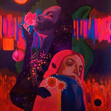 Meu projeto do curso: Retrato ilustrado em aquarela - Parfum.  . Ilustrație tradițională, Arte plastice, Pictura, Desen, Pictură în acuarelă, Desen de portret și Desen artistic de Nanda Xavier - 12.22.2022