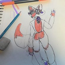 Lolbit. Un proyecto de Ilustración tradicional de Snowberry Icesilk - 25.12.2022