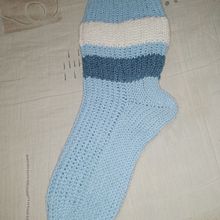 Mi proyecto del curso: Diseño y tejido de calcetines en crochet. Un proyecto de Diseño de moda, Tejido, DIY, Crochet y Diseño textil de Nena Sofía Martinez De Mendez - 25.12.2022