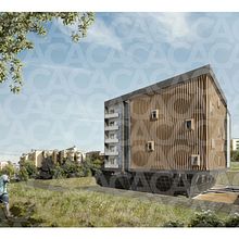 My project for course: Modeling for Parametric Buildings with Revit . Un progetto di 3D, Architettura, Architettura d'interni, Modellazione 3D, Architettura digitale e ArchVIZ di Camille Ampon - 26.12.2022