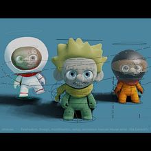 réalisation 3D animation Mini série "Dis Gérard?"  dans Carnet de Vol de Martin Ducros Ein Projekt aus dem Bereich 3D, Kino, Video und TV und Animation von Manuel Hauss - 01.01.2022
