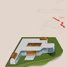 My project for course: Artistic Architectural Sketching with Procreate. Een project van Architectuur,  Schetsen, Digitale illustratie, Digitale architectuur y  Architecturale illustratie van Yan - 26.12.2022