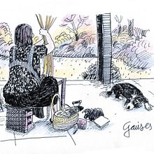 Mi proyecto del curso: Diario ilustrado: llena tu sketchbook de vivencias. Traditional illustration, Sketching, Drawing, Sketchbook & Ink Illustration project by Xavier Krauel - 12.26.2022