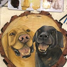 Retrato mascotas. Un proyecto de Ilustración tradicional de Isabel Quiroga Castro - 26.12.2022