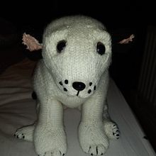 My project for course: Knitting Realistic Stuffed Animals: Make a Puppy from Yarn Ein Projekt aus dem Bereich Weben, DIY, Stricken und Textildesign von janicecotton - 26.12.2022