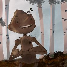 Mi proyecto del curso: Pinocho <3. Traditional illustration, Character Design, Comic, Digital Illustration, and Manga project by cerezoscake - 12.27.2022