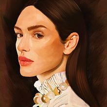 Isabelle Drummond by Rod Lovell - A Guide to Creating Digital Portraits. Design, Traditional illustration, Portrait Photograph, Portfolio Development, Portrait Drawing, Self-Portrait Photograph, Oil Painting, Painting, Watercolor Painting, Acr, lic Painting, Digital Painting, Gouache Painting, Matte Painting, Decorative Painting, Arts, Crafts, Fine Arts, Pencil Drawing, Drawing, Realistic Drawing, Artistic Drawing, Digital Drawing, Figure Drawing, Colored Pencil Drawing, Character Design, Manga, Comic, Film, Video, TV, Film Photograph, Photograph, Photo Retouching, Photomontage, and Music project by Rod Lovell - 12.19.2022