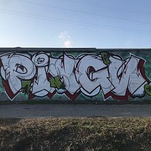 Double Lettering for Xmass. Lettering, Painting, and Design project by Andrea B - 12.27.2022