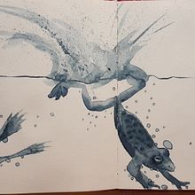 My project for course: Creative Watercolor Sketching for Beginners. Traditional illustration, Sketching, Creativit, Drawing, Watercolor Painting, and Sketchbook project by Linda Gärdsmyg - 12.27.2022