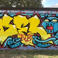 Metallo&Cemento Jam. Lettering, Pintura, e Design projeto de Andrea B - 27.12.2022