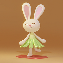 Mi proyecto del curso: Creación de personajes kawaii en 3D con Blender. Un progetto di Illustrazione tradizionale, Character design, Illustrazione digitale, Modellazione 3D e Manga di Aranzazú Reyes - 26.12.2022