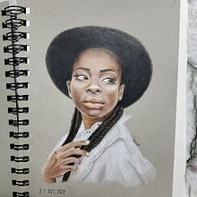 Mi proyecto del curso: Retrato realista con lápices de colores . % isolett tarafından hazırlanan Geleneksel illüstras, on, Güzel sanatlar, Kalem Çizimi, Çizim, Portre Çizimi, Gerçekçi Çizim, Sanatsal Çizim, Ve Renkli Kalem Çizimi projesi - 12.28.2022