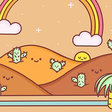 My project for course: Designing Kawaii Worlds: Spread Joy Through Illustration. Un progetto di Character design, Illustrazione digitale e Manga di 9p8g8qd27w - 28.12.2022