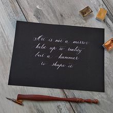 My project for course: English Calligraphy from A to Z Ein Projekt aus dem Bereich Kalligrafie von Katia Panchenkova - 28.12.2022