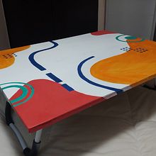 Mi proyecto del curso: Decoración de muebles con pintura acrílica. DIY, Woodworking, Decorative Painting, Furniture Restoration, Upc, and cling project by Ivette C Valdivia Gomez - 12.23.2022