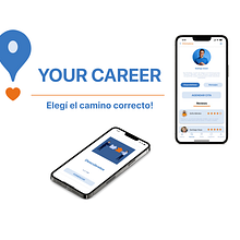 Diseño de app - YOUR CAREER . % Francisco Mañá Balbastro tarafından hazırlanan UX / UI projesi - 07.31.2022