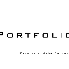 Portfolio . % Francisco Mañá Balbastro tarafından hazırlanan Tasarım projesi - 04.02.2022