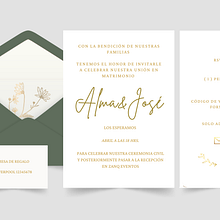Mi proyecto del curso:  Diseño de invitaciones para eventos . Br, ing, Identit, Events, Graphic Design, Stationer, and Design project by marianammadero - 12.27.2022