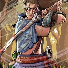 yasuo league of legends. Projekt z dziedziny Trad, c i jna ilustracja użytkownika edwin camacaro - 28.12.2022