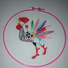 Mi proyecto del curso: Técnicas de bordado: ilustrando con hilo y aguja. Un proyecto de Bordado y Diseño textil de Silvana Leiva - 28.12.2022