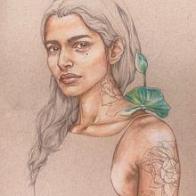 My project for course: Illustration with Pastel and Coloured Pencils. Projekt z dziedziny Trad, c, jna ilustracja,  Sztuki piękne, R, sunek ołówkiem,  R, sunek, Portret, R, sunek realist, czn,  R, sunek art, st i czn użytkownika Riemke Aggio-Bruce - 28.12.2022