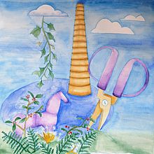 Il mio progetto del corso: Illustrazioni oniriche con acquerelli. Projekt z dziedziny Trad, c, jna ilustracja,  R, sunek, Malowanie akwarelą, Ilustracje dla dzieci, Narracja, Ilustracja w i dawnicza użytkownika valeirish_knight - 29.12.2022