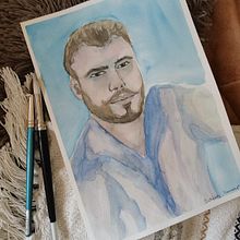 Mi proyecto del curso: Retrato artístico en acuarela Ein Projekt aus dem Bereich Bildende Künste, Malerei, Aquarellmalerei und Porträtzeichnung von Estefany Camacho - 29.12.2022
