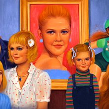Drew Barrymore for New Yorker Magazine. Traditional illustration, and Editorial Illustration project by Samuel Rodriguez - 12.29.2022