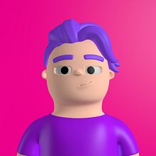 Mi proyecto del curso: Creación de autorretratos en 3D para redes sociales con Cinema 4D. Un projet de 3D, Modélisation 3D , et Conception de personnages 3D de Daniel Mata - 24.12.2022