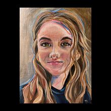My project for course: Portrait Painting with Oil: Explore Light and Shade. Fine Arts, Painting, and Oil Painting project by Rebecca Knudson - 12.29.2022