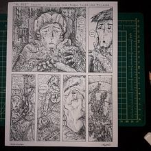 CÓMIC: "EL OJO". | Mi proyecto del curso: El cómic es otra historia. Een project van  Beeldende kunst, Stripboek,  Tekening, Stor, board y Verhaallijn van Ruben Javier Lara Raygoza - 30.12.2022