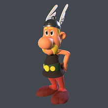 Asterix. 3D, Modelagem 3D, e Design de personagens 3D projeto de Rafael Prados - 30.12.2022