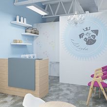 Lilileyba Tienda de Ropa Infantil. Un progetto di Design, Design e creazione di mobili, Architettura d'interni e Interior design di Mariel González Pierres - 09.02.2019