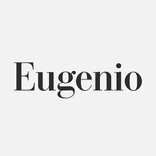 Eugenio, 2017. Tipografia projeto de Francesco Franchi - 30.12.2022