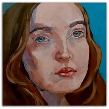 My project for course: Portrait Painting with Oil: Explore Light and Shade. Projekt z dziedziny  Sztuki piękne,  Malarstwo i Malarstwo olejowe użytkownika Mihaela Bogeanu - 30.12.2022