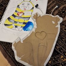 Mein Abschlussprojekt für den Kurs: Pappmaschee für Anfänger: Bunte Figuren selber machen. Traditional illustration, Character Design, To, Design, Art To, s, and Creating with Kids project by sab_tei - 12.30.2022