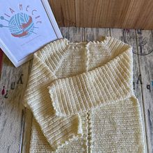 Mi proyecto del curso:  Top-down: prendas a crochet de una sola pieza. Un progetto di Fashion design, Fiber Art, DIY, Uncinetto e Textile Design di myriam toledo - 30.12.2022