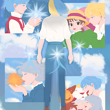 Meu projeto do curso: Ilustração digital com influência mangá. Traditional illustration, Comic, Digital Illustration, Stor, telling, Narrative, and Manga project by Rayne Cristina Proença Feitosa - 12.31.2022
