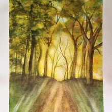 My project for course: Dreamy Watercolor Landscapes: Paint with Light. Painting, and Watercolor Painting project by jhombsch - 12.31.2022