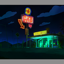 My project for course: Digital Background Painting for Animation. Un proyecto de Ilustración tradicional, Animación, Ilustración digital y Pintura digital de tronghieu230301 - 25.12.2022