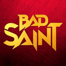 Bad Saint Band Logo. Un proyecto de Diseño, Ilustración tradicional, Diseño de logotipos, Estrategia de marca						, Música, Br, ing e Identidad y Diseño gráfico de Marcos Rodríguez González - 31.12.2022