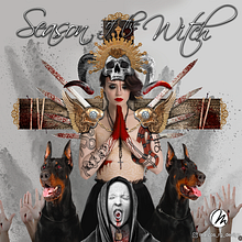 Season of the Witch. Un proyecto de Diseño, Ilustración tradicional, Fotomontaje, Fotografía, Retoque fotográfico, Música, Diseño gráfico y Concept Art de Marcos Rodríguez González - 31.12.2022